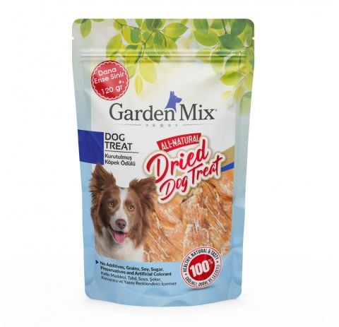 Garden Mix Kurutulmuş Dana Ense Sinir Köpek Ödülü 120 Gr