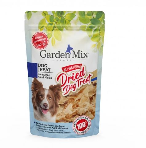 Garden Mix Kurutulmuş Dana İşkembe Köpek Ödülü 100 Gr