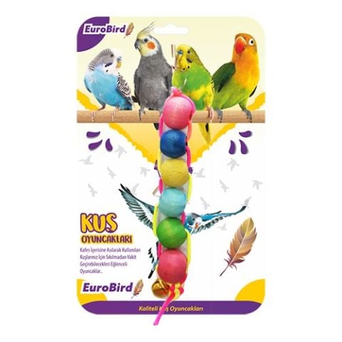 EuroBird Kuş Oyuncağı Dizili Boncuk (KY72)