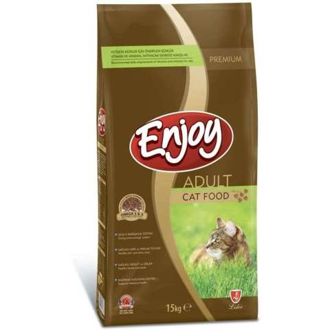 Enjoy Tavuklu Yetişkin Kedi Kuru Maması 15 Kg (stt:01/2028)