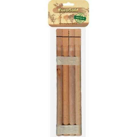 EuroGold Ahşap Tünek 40 Cm (4 Lü)