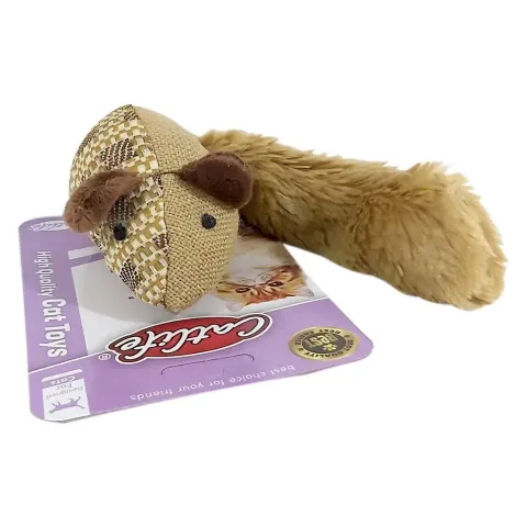 Catlife Uzun Kuyruklu Peluş Fare Kedi Oyuncak (30 cm)