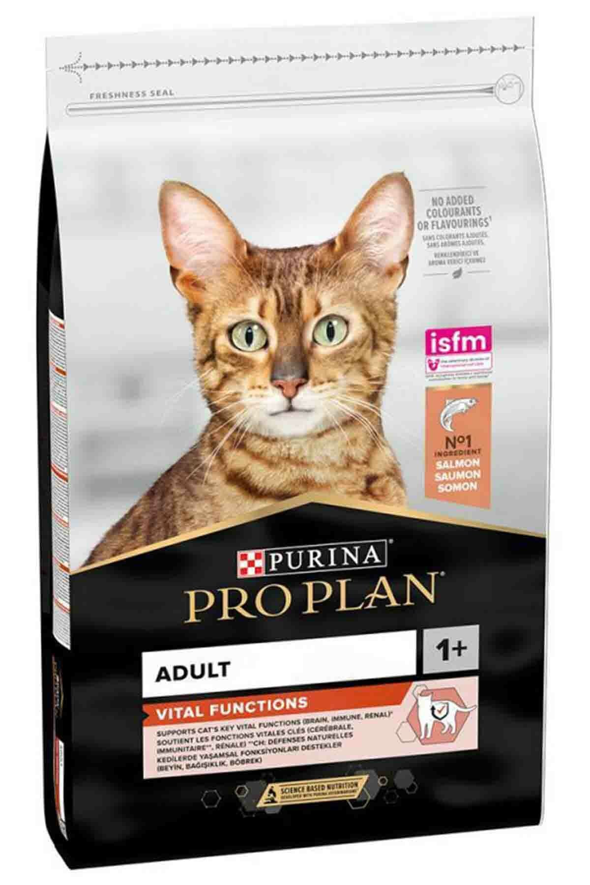 Proplan Somonlu ve Pirinçli Yetişkin Kedi Maması 10 Kg(stt.12/2025)