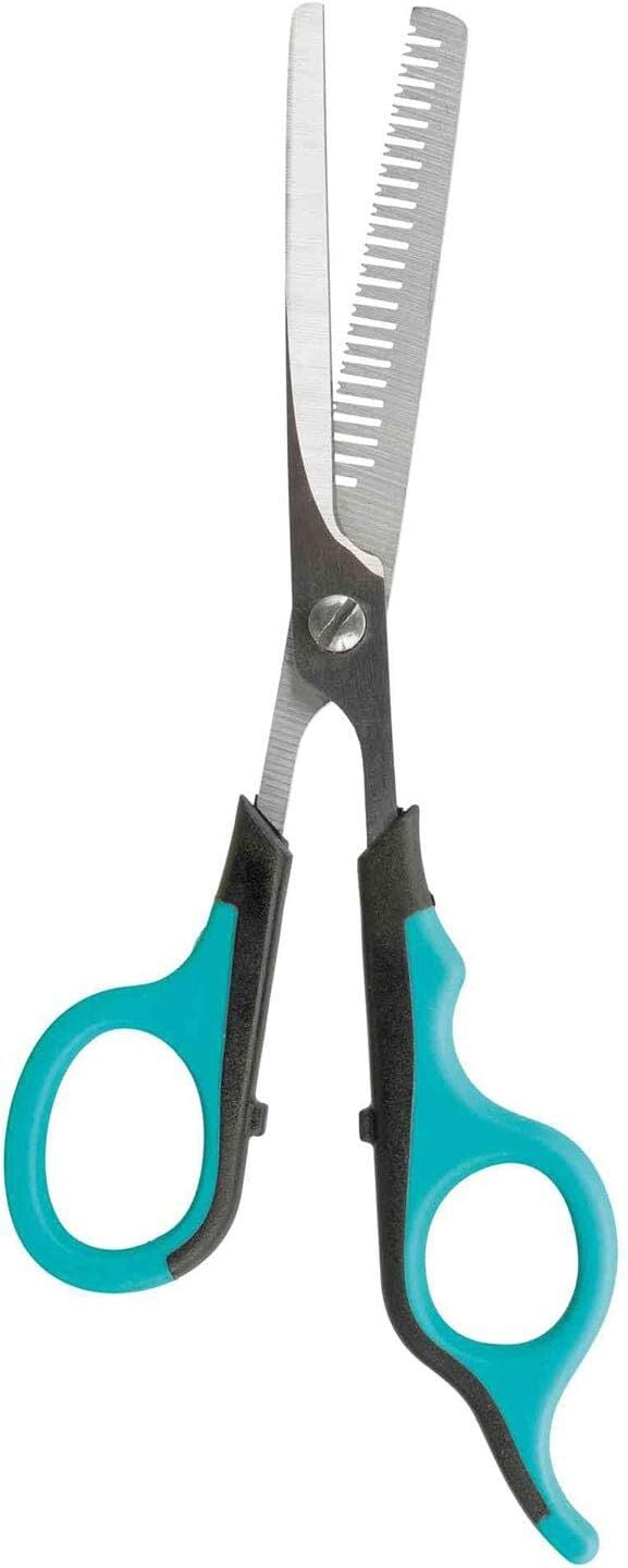 Trixie Köpek- Kedi Tüy İnceltme Kuaför Makası 18cm (mavi)