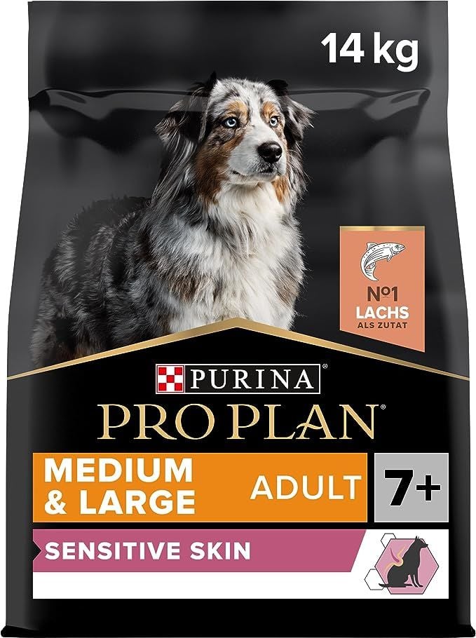 Proplan Medium Large Opti Derma 7+ (Senior)  Somunlu Köpek Maması 14 kg(stt.10/2026)