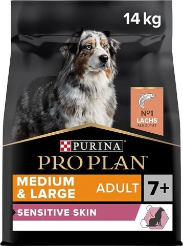 Proplan Medium Large Opti Derma 7+ (Senior)  Somunlu Köpek Maması 14 kg (stt.06/2027)