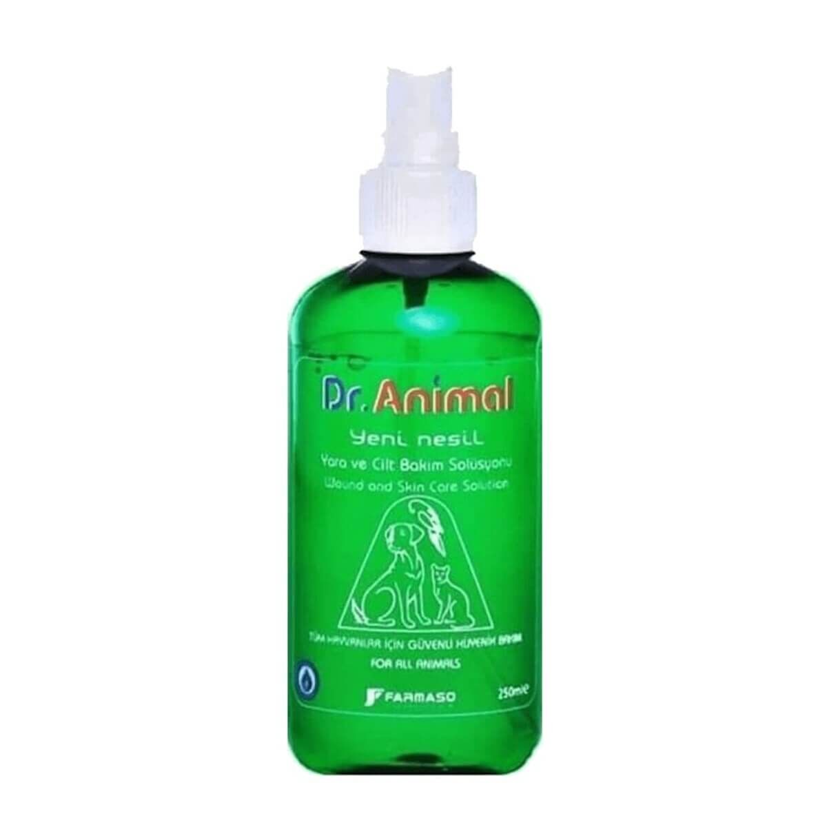 Dr. Animal Yara ve Cilt Bakım Solüsyonu 250 Ml (stt:11/2026)