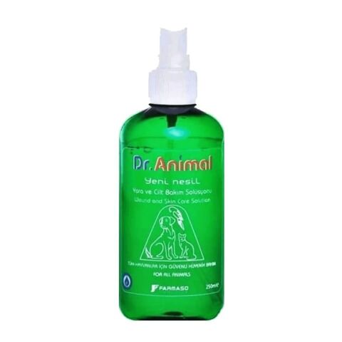 Dr. Animal Yara ve Cilt Bakım Solüsyonu 250 Ml (stt:01/2026)