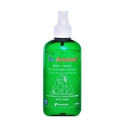 Dr. Animal Yara ve Cilt Bakım Solüsyonu 250 Ml (stt:11/2026)