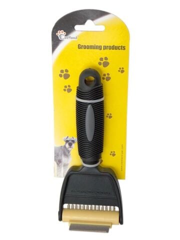 Eastland Çift Taraflı Kedi ve Köpek Tarağı 19cm (mavi)