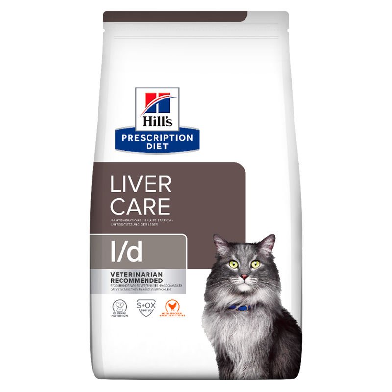 Hills Prescription Diet L/D Liver Care Tavuklu Kedi Kuru Maması 1.5 kg (stt:07/2025)