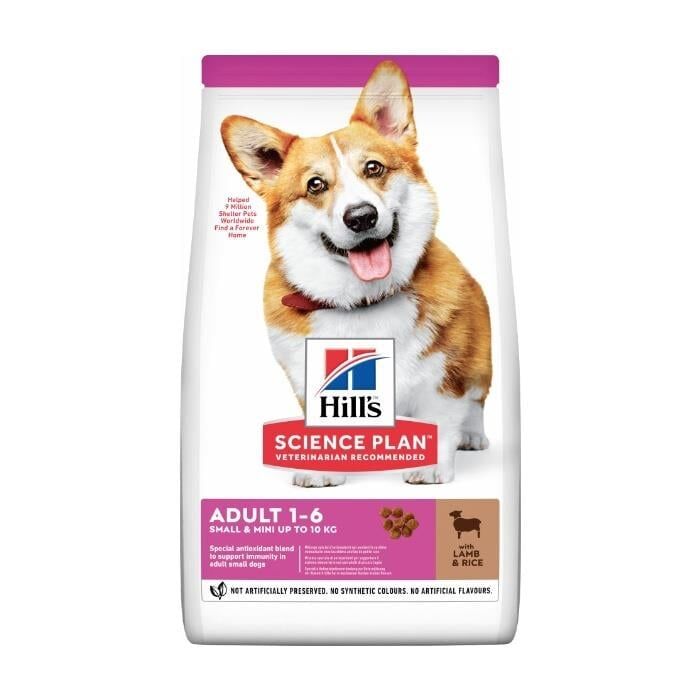 Hill's Small& Mini Kuzu Etli Küçük Irk Köpek Maması 6 kg (stt: 03/2027)