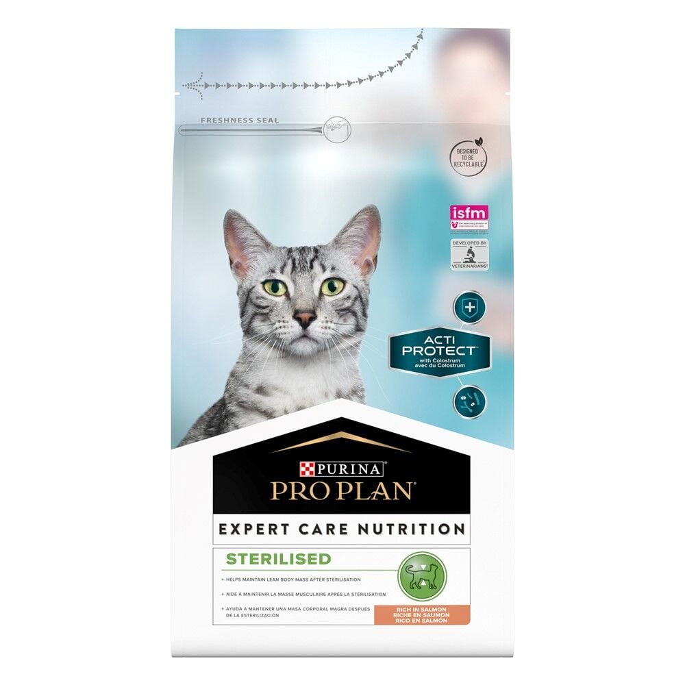 Proplan Expert Care Nutrition Acti Protect Somonlu Kısırlaştırılmış Kedi Maması 3 kg (stt:02/2027)