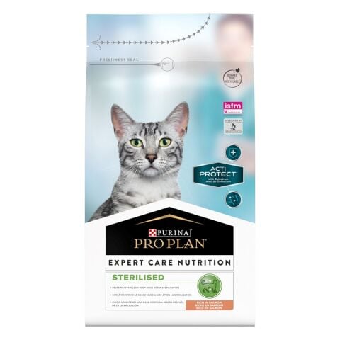 Proplan Expert Care Nutrition Acti Protect Somonlu Kısırlaştırılmış Kedi Maması 3 kg (stt:07/2026)