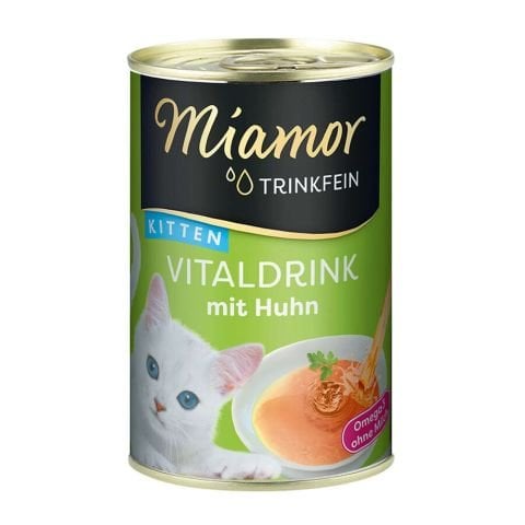 Miamor Vitaldrink Tavuklu Sıvı Desteği Yavru Kedi Çorbası 135 ml(stt.11/2026)