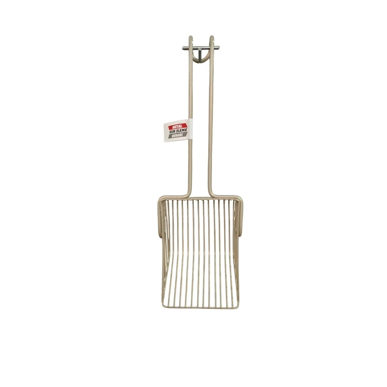 Metal Kum Eleme Küreği ( 34 cm)