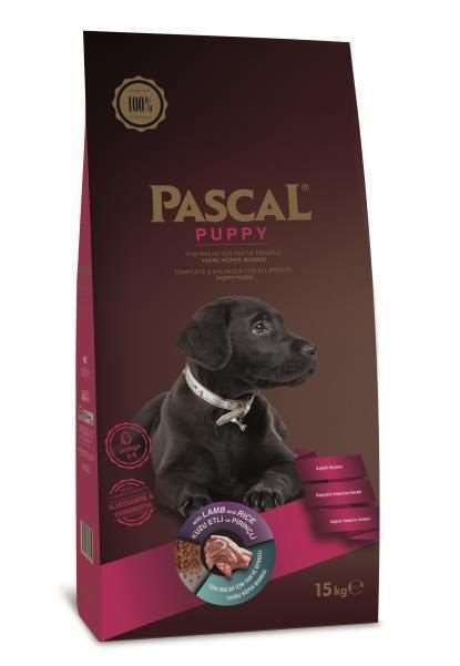 Pascal Kuzu Etli ve Pirinçli Yavru Köpek Maması 15 KG(stt.07/2027)