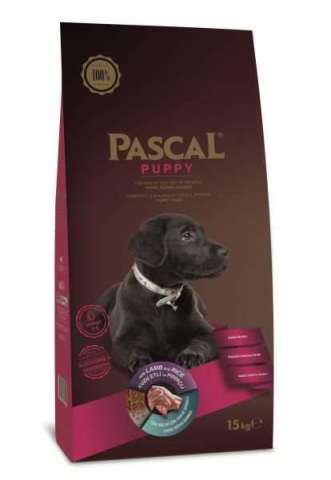 Pascal Kuzu Etli ve Pirinçli Yavru Köpek Maması 15 KG(stt.07/2027)