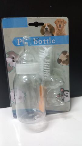 Cans Yavru Kedi- Köpek Biberonu 120 ml (2 adet yedek başlıklı)