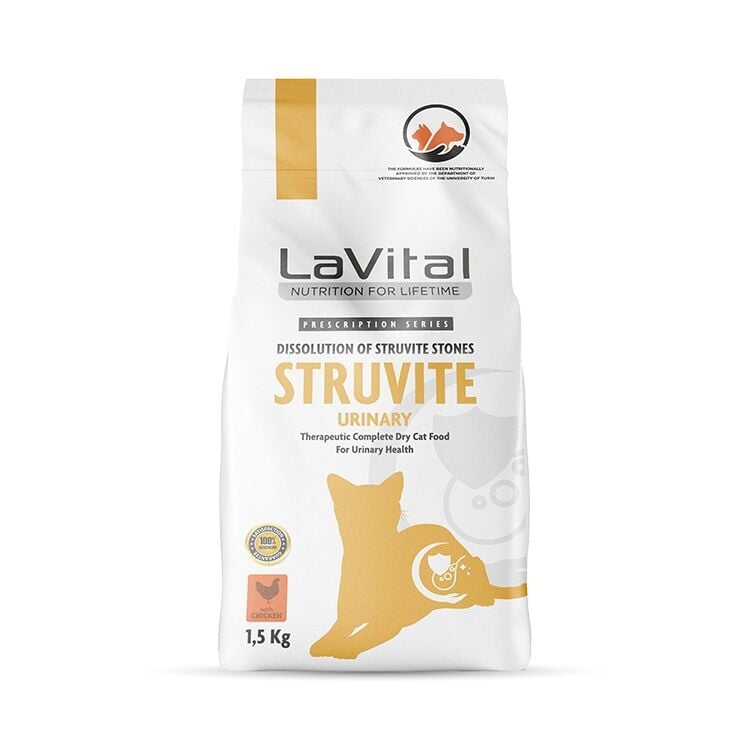 LaVital Veteriner Struvite Üriner Sistem Kedi Maması 1,5 kg (stt: 12/2027)