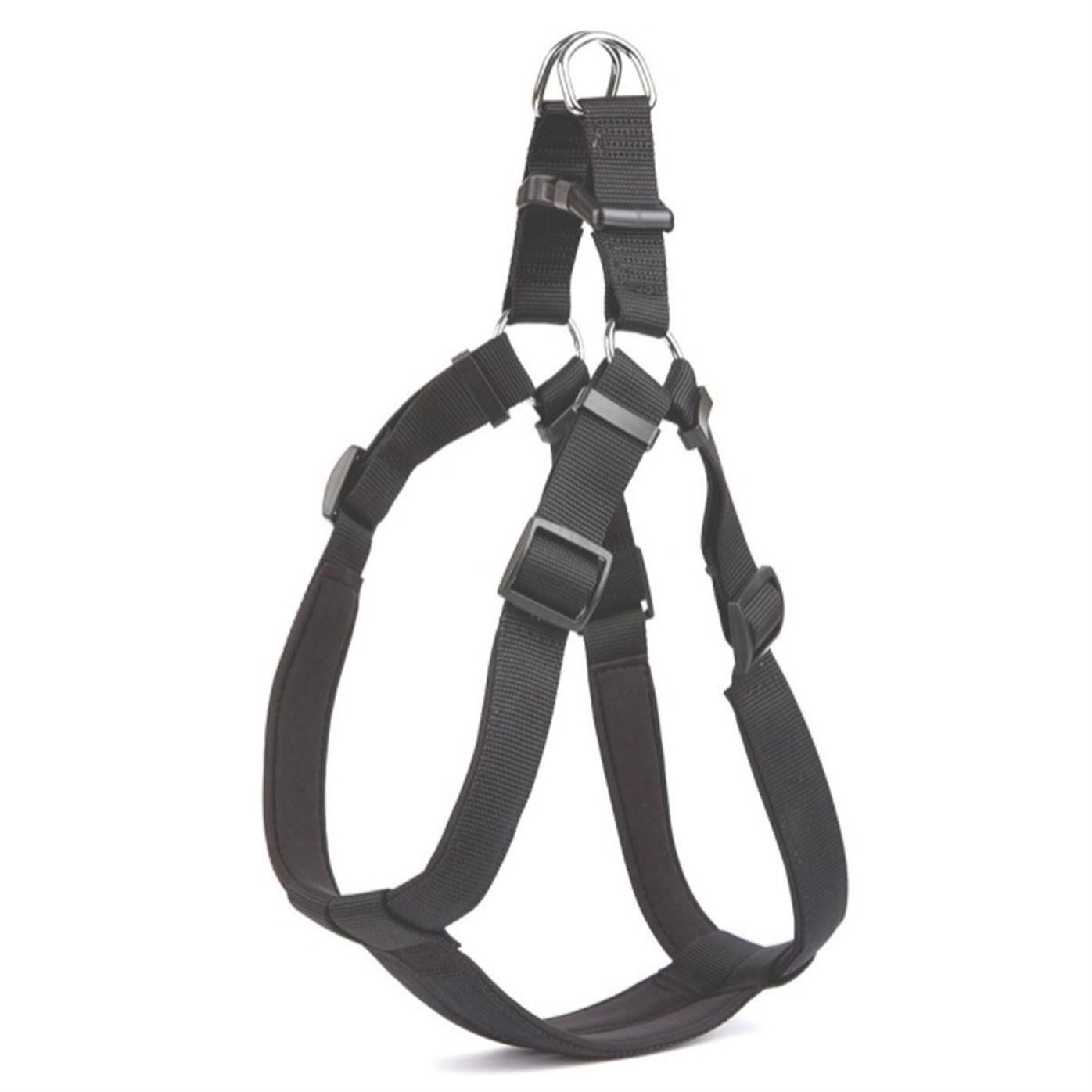 Doggie  DSGT 3XL Köpek Göğüs Tasması 3XL Siyah  3x75-85cm