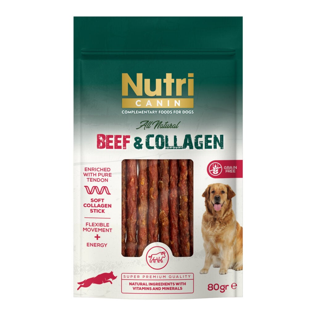 Nutri Canin Sığırlı ve Kolajenli Köpek Ödül Maması 80 gr (stt: 12/2027)