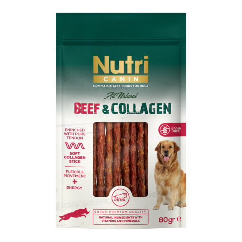 Nutri Canin Sığırlı ve Kolajenli Köpek Ödül Maması 80 gr (stt: 12/2027)