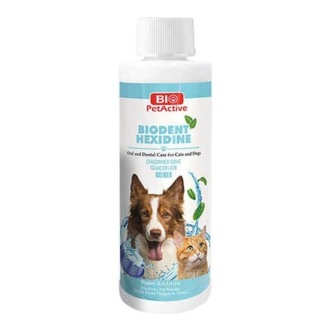 Bio Petactive Biodent Hexidine Ağız ve Diş Bakım Solüsyonu  250 ml (stt:01/2026)