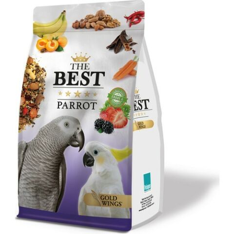 The Best Gold Wings Parrot  Meyveli Papağan Yemi 1250 gr. (stt:02/2027)