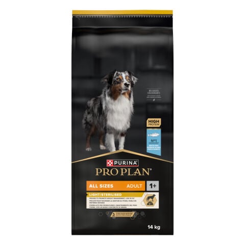 Proplan Light ve Kısırlaştırılmış Tüm Irklar İçin Alabalıklı Yetişkin Köpek Maması 14 kg (stt:11/2027)