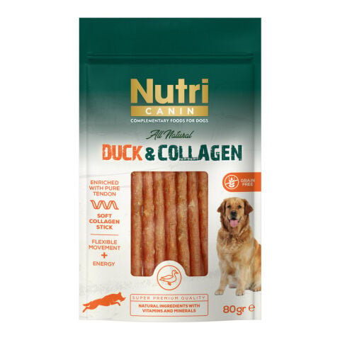 Nutri Canin Ördekli ve Kolajenli Köpek Ödül Maması 80gr (stt: 12/2027)