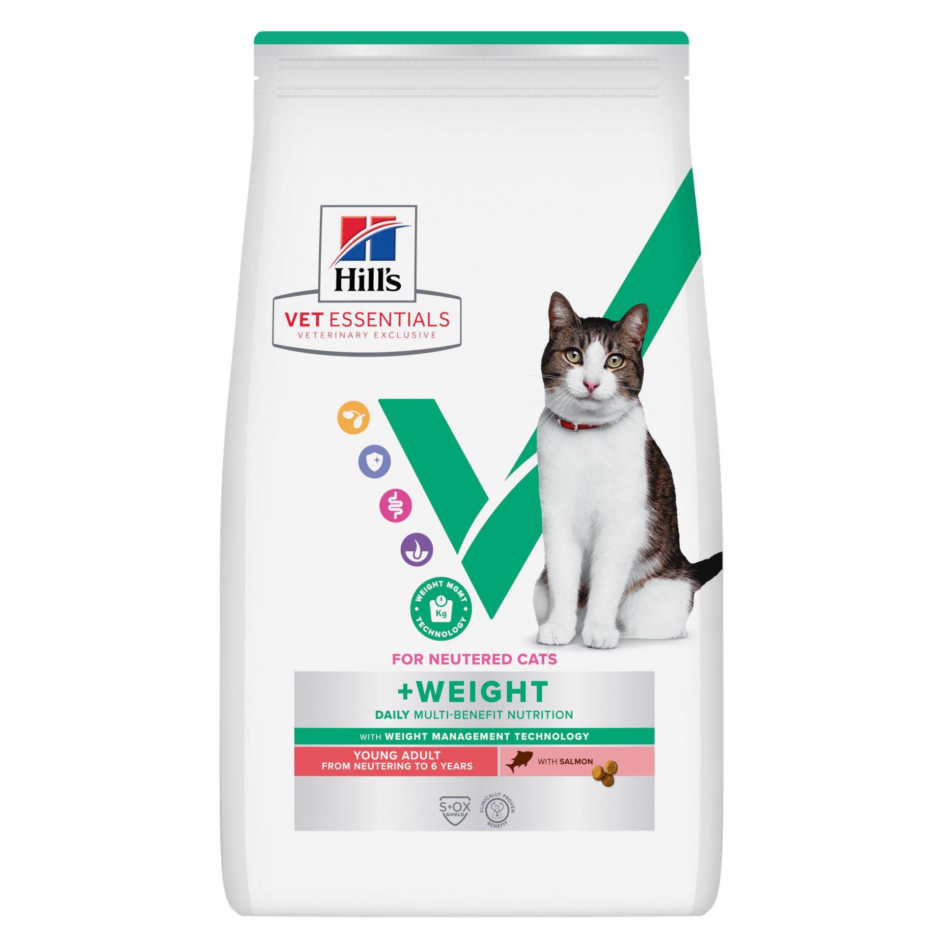 Hill's Vet Essentials Multi-Benefit + Weight Genç Yetişkin Kedi Maması 1,5 kg (stt:06/2027)