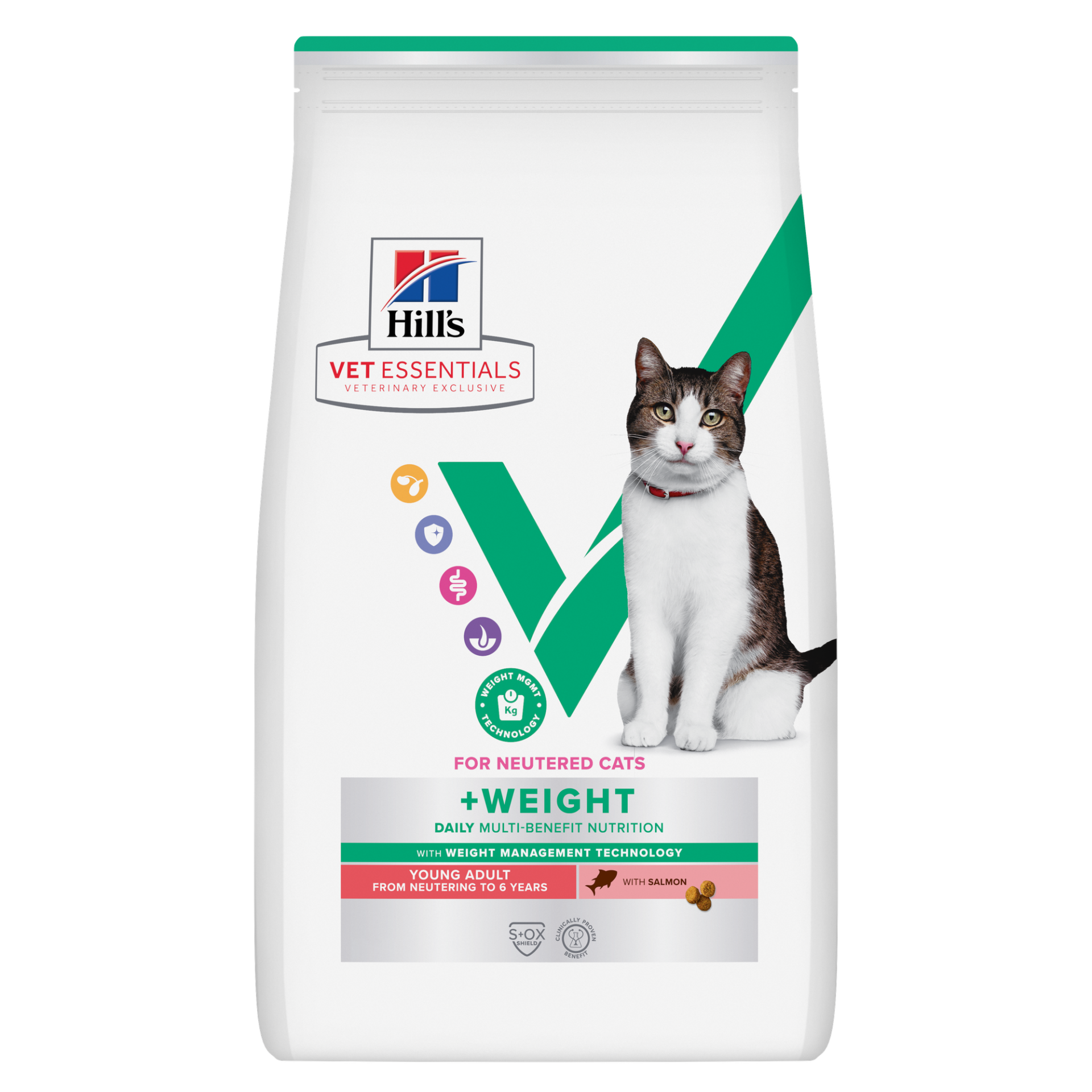 Hill's Vet Essentials Multi-Benefit + Weight Genç Yetişkin Kısır Kedi Maması 3 kg (stt: 09/2027)