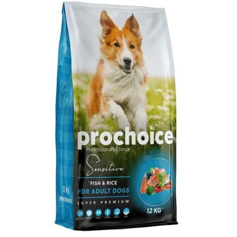 Prochoice Sensitive Skin (Hassas Deriye Sahip Köpekler İçin) Balıklı Yetişkin Köpek Maması 12 Kg(stt:12/2025)