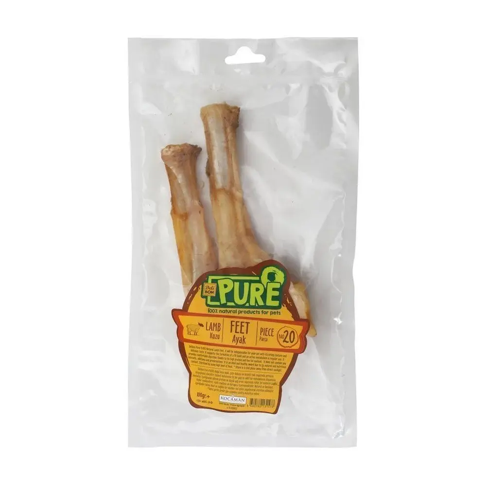 Delibon Kuzu Ayağı Köpek Ödül Maması (1 pakette 2 Adet) (stt:07/2028)