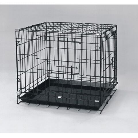 Dayang Köpek Kafesi Siyah 61x44x50 cm.