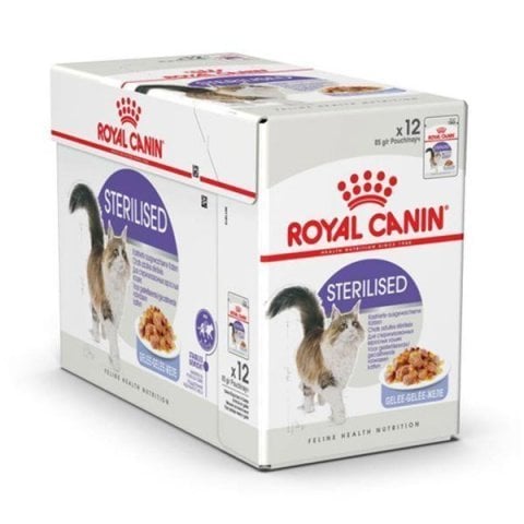 Royal Canin Jelly Sterilised Kısırlaştırılmış Yaş Kedi Maması 85 Gr(stt.08/2026)