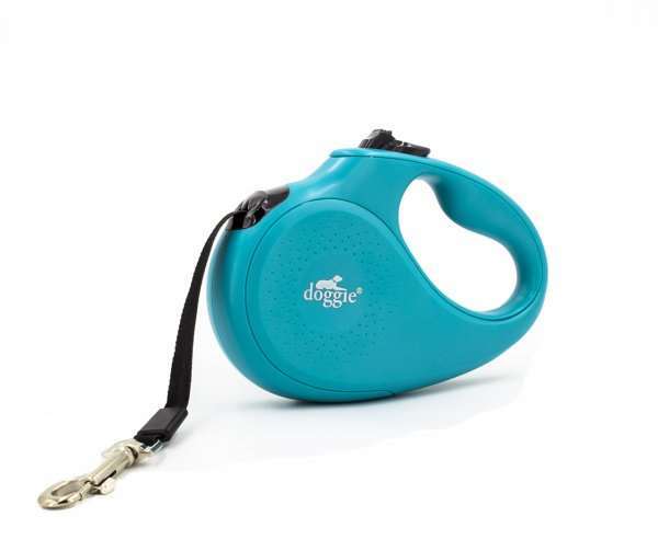 Doggie Otomatik Uzatma Tasması Master Açık Mavi L-50 Kg 5 Mt