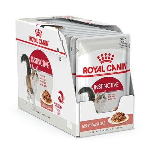 Royal Canin İnstinctive Gravy Yetişkin Kedi Konservesi Pouch 85 Gr(stt.09/2027)