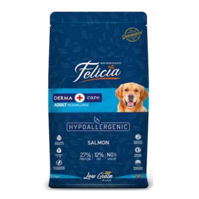 Felicia Düşük Tahıllı Hipoalerjenik Somonlu Büyük ve Orta Irk Köpek Maması 15 kg (stt:01/2026)