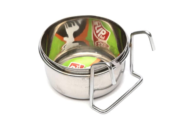 Flip Askılı Metal Kuş Yemliği 900 Ml, 30 oz