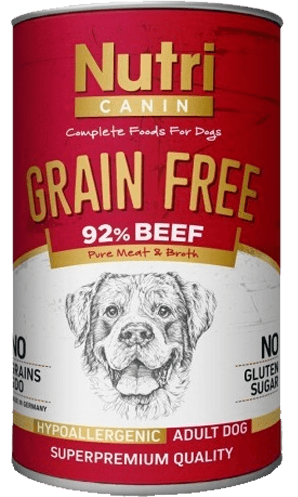 Nutri Canin Tahılsız Biftekli Patatesli Köpek Konservesi 400 Gr(stt.04/2026)