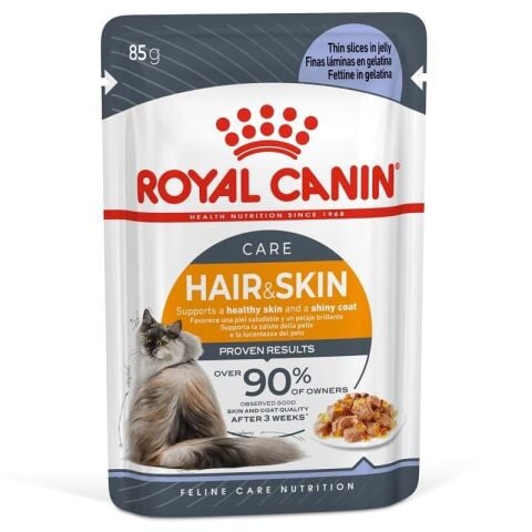 Royal Canin Hair Skin Jelly Pouch Kedi Maması 85 Gr(stt.03/2028)
