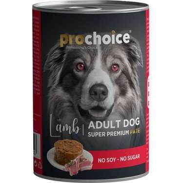 Prochoice Kuzu Etli Pate Yetişkin Köpek Konservesi 400 Gr. (stt.01/2029)