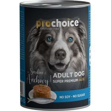Prochoice Sardalya ve Hamsili Ezme(Pate) Yetişkin Köpek Konservesi 400 Gr(stt.10/2026)