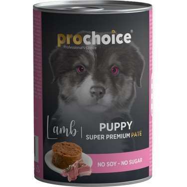Prochoice Kuzu Etli Konserve Ezme Yavru Köpek Maması 400 Gr(stt.04/2028)