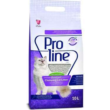 Proline Doğal Topaklanan İnce Taneli Lavanta Kokulu Kedi Kumu 10 Lt