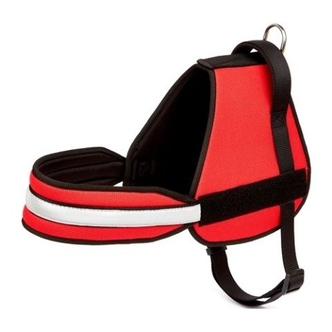 Doggie  AJNGXLFIREMAN  XL-2,5x70-85cm Red/Black