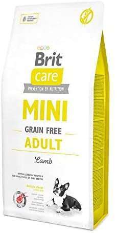 Brit Care Tahılsız Mini Adult Kuzulu Küçük Irk Köpek Maması 7 Kg (stt.12/2027)