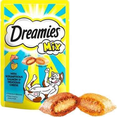 Dreamies Somonlu Peynirli Kedi Ödül Maması 60 Gr.(stt.03/2027)